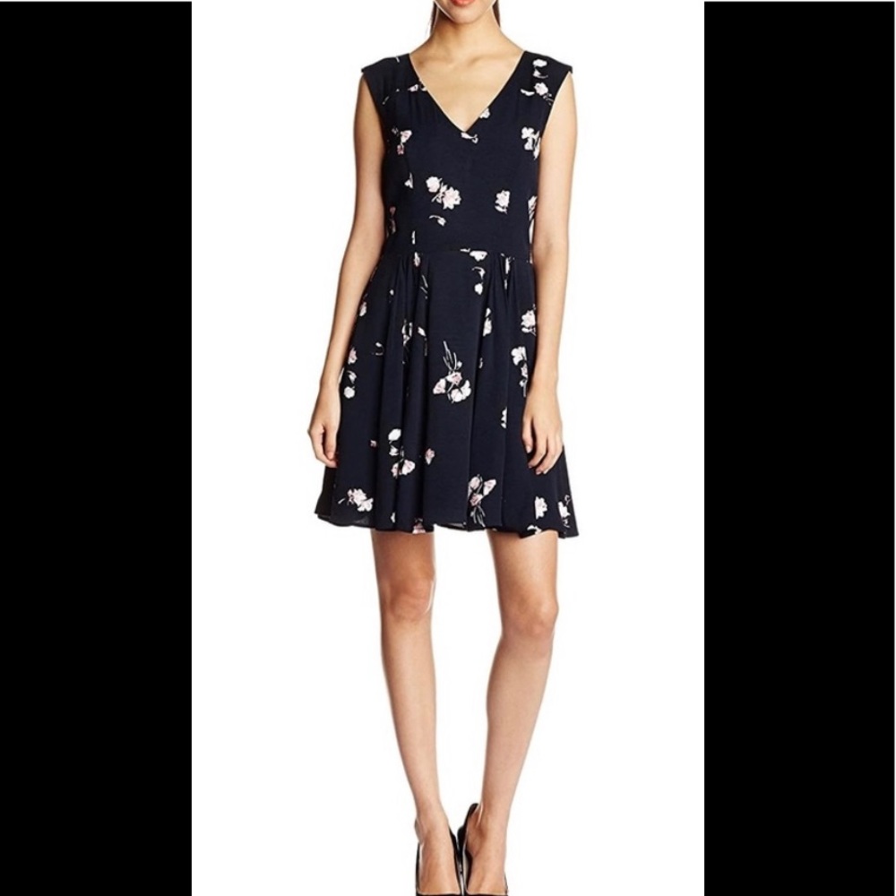 French Connection Sleeveless Floral Dress